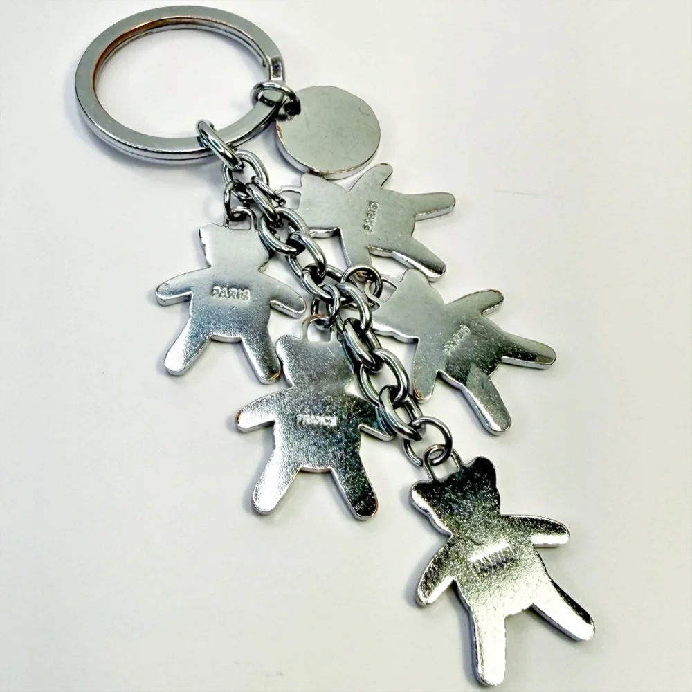 Prada Colorful Bear Bag Charm/Keychain